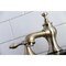 Kingston Brass KC7063TAL Tudor 8" Widespread Bathroom Faucet, Antique Brass KC7063TAL - alternate 3
